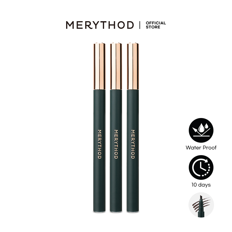 Gambar MERYTHOD Reel Tattoo Brow Pen Lasting Over 72 Hours Eyebrow Pen Special Brush Tip Made in Korea