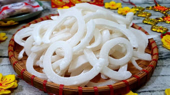 Mứt dừa non dạng sợi Bến Tre gói 100g