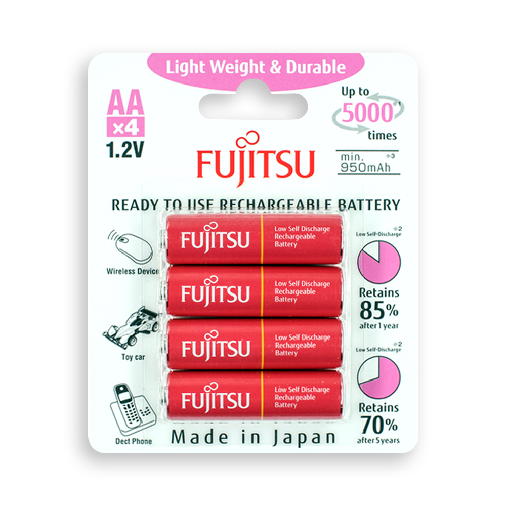 Pin Sạc Fujitsu - HR-3UTLA 4B - AA 1000mAh