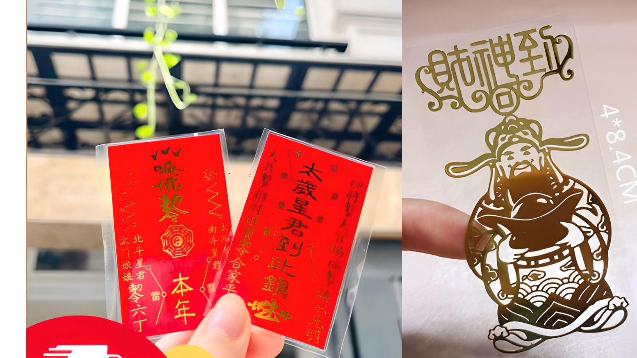 Phù Thái Tuế Kèm sớ Dâng sao thái tuế