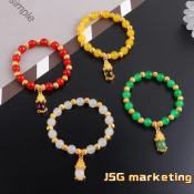 Lucky Charm Bracelet with Piyao/PiXiu for Wealth and Energy