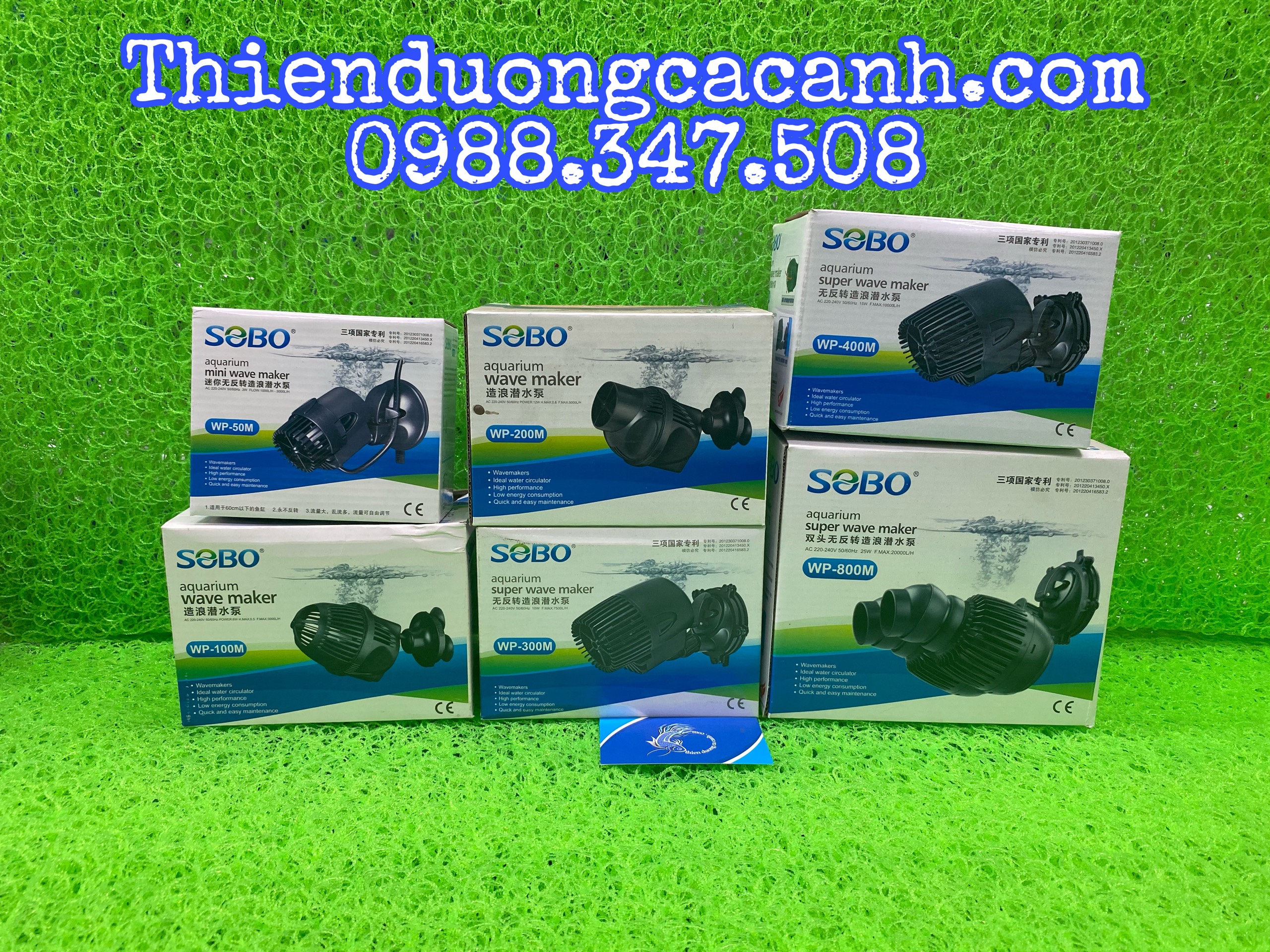 Máy thổi luồng sobo wp cho bể cá