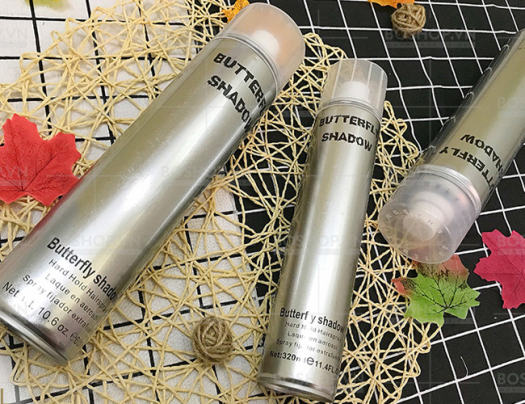 Gôm xịt tóc Butterfly Shadow 320ml Chính hãng, Gôm bạc giữ nếp tạo kiểu nam nữ