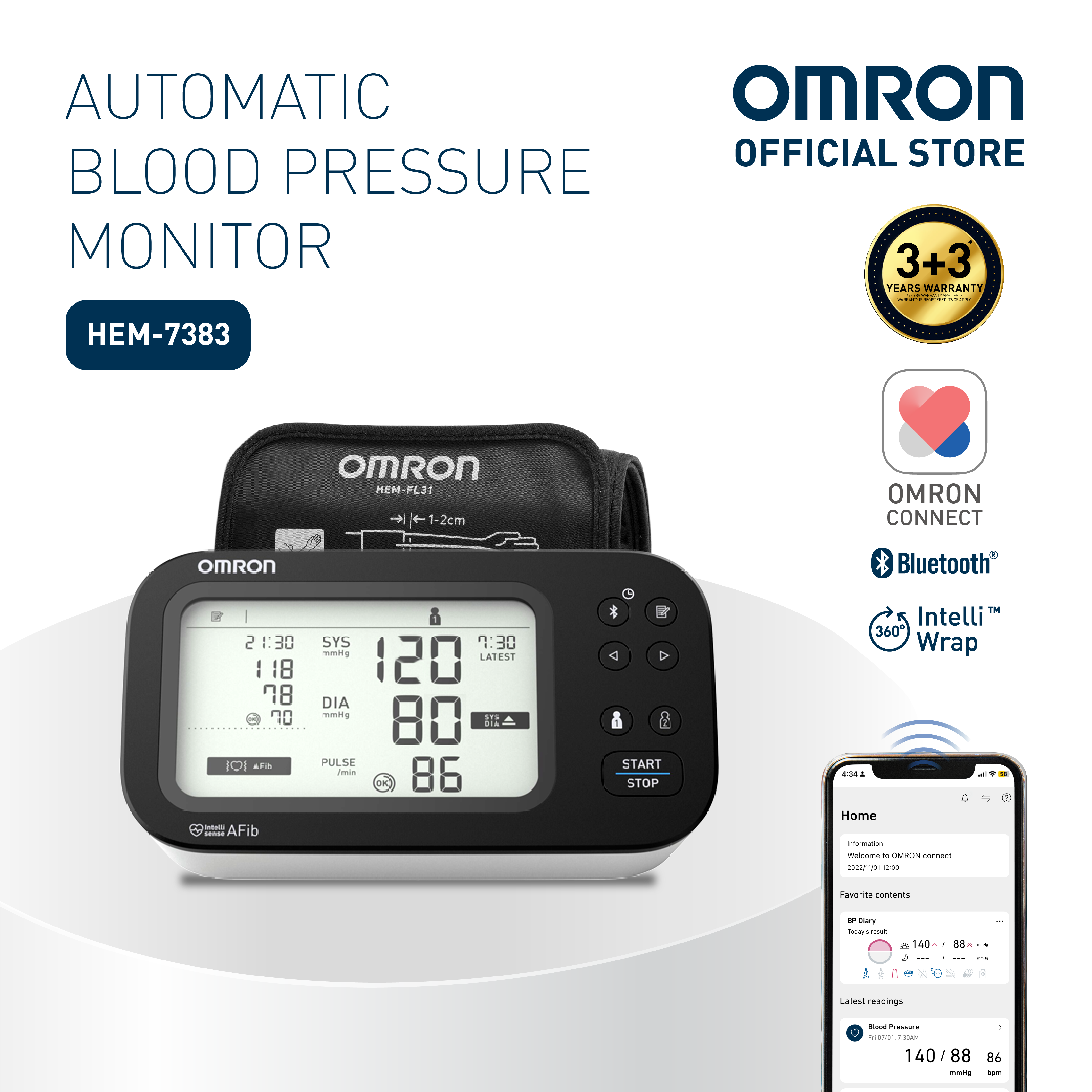 OMRON Body Composition Monitor HBF-702T (1 year warranty) | Lazada