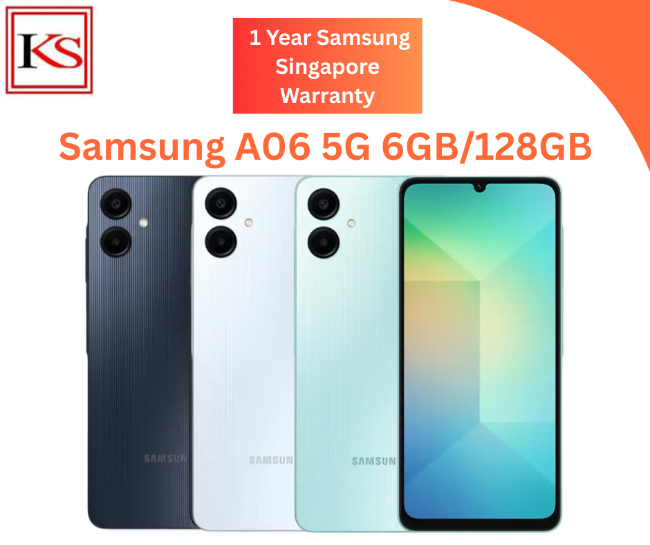 Samsung a06 4GB,64gb ブルー Samsung Galaxy A06 64GB 4GB Blue/Black 4G Smartphone – Middle East