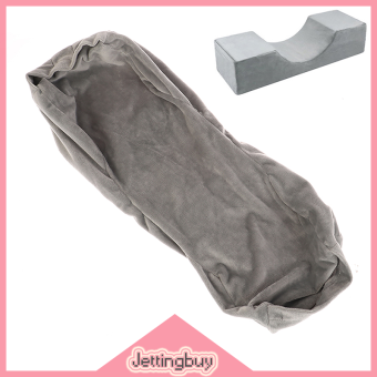 Flash Sale 5 màu sắc lông mi mở rộng gối gối Bìa flannel ghép lông mi gối thay thế Bìa Lash gối bìa trang điểm quá