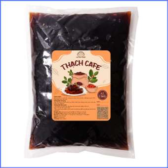 Thạch giòn sần sật, Thạch cà phê, thạch ăn sẵn gói 1,5kg