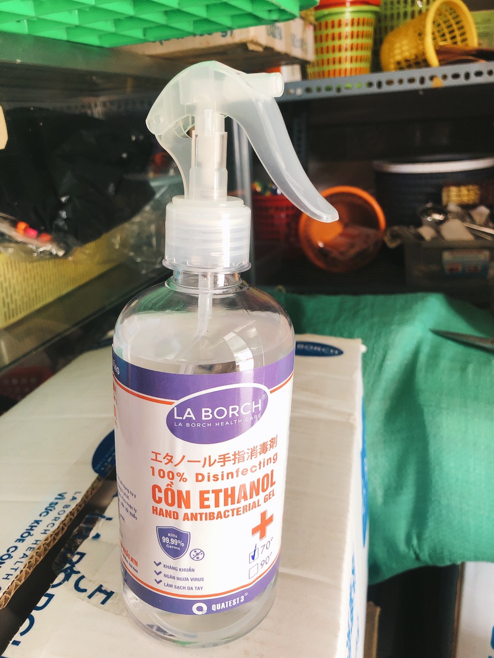 Xịt sát khuẩn 500ml