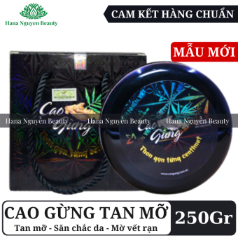 CAO GỪNG TAN MỠ CÁT TƯỜNG THIÊN NHIÊN VIỆT 250GRAM - Tan mỡ, săn chắc da, mờ vết rạn