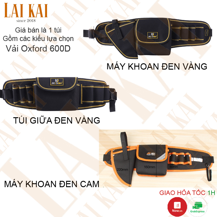 [HCM]Túi đồ nghề đeo thắt lưng