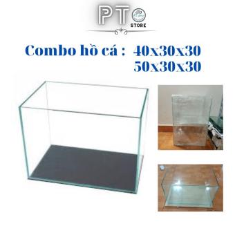 hồ cá 40x30x30 cm ,hồ cá  50x30x30 cm.