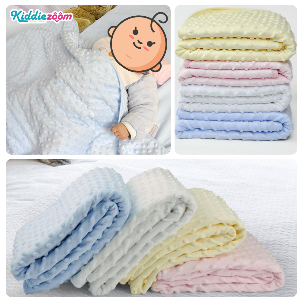 Kiddiezoom 1 set  Baby blanket newborn cotton blanket 0-12months