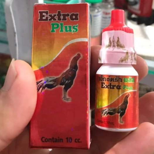 Extra plus đỏ ( 10ml ) gà khò gáy không ra tiếng,gà ủ rũ