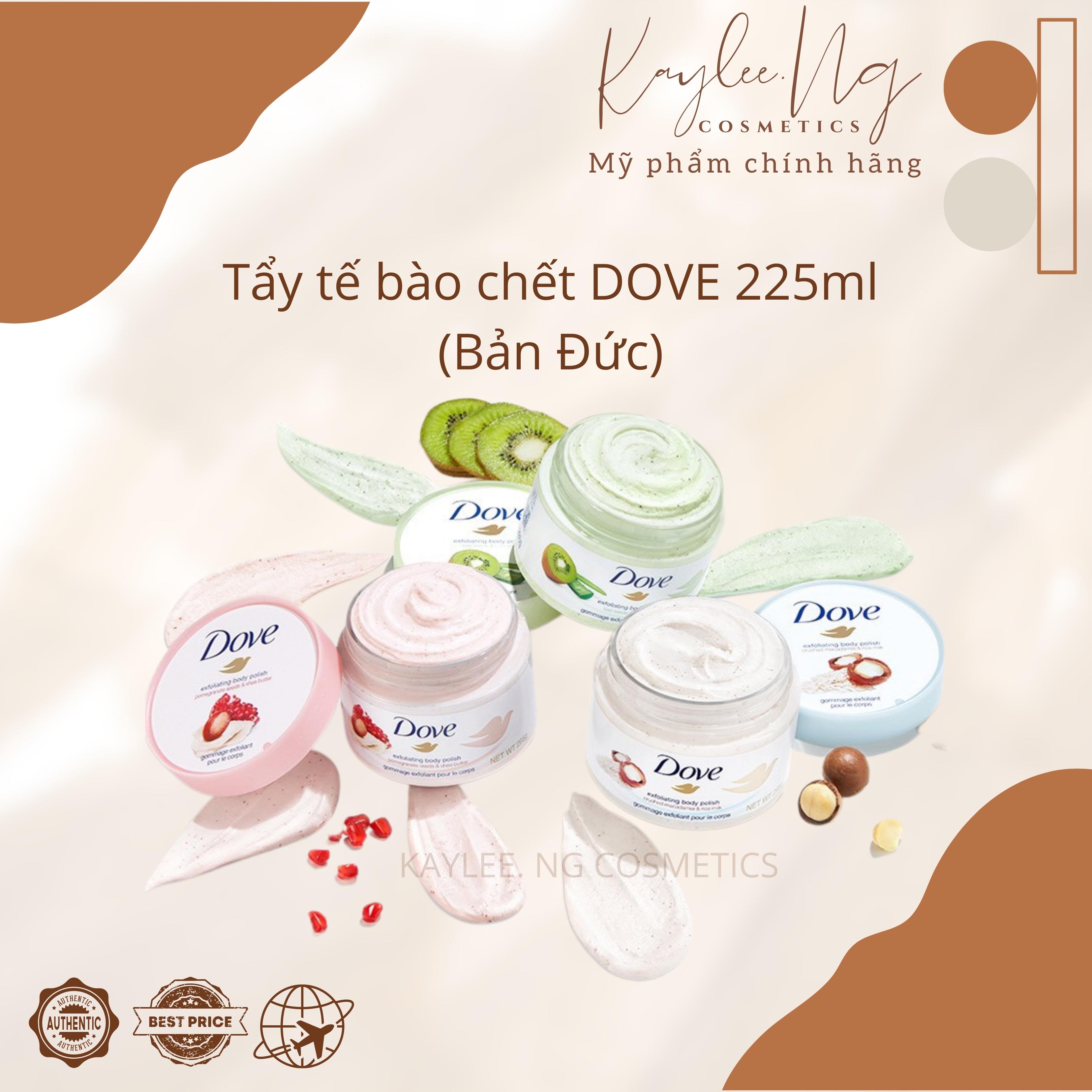 Tẩy tế bào chết dove nội địa đức 225ml
