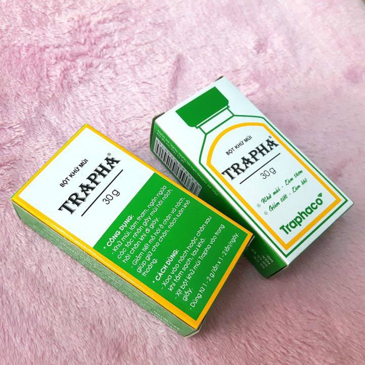Bột khử mùi hôi chân giày - Trapha