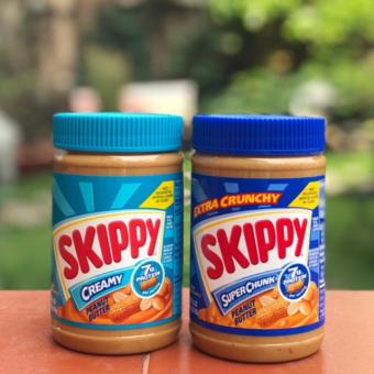 Bơ lạc (đậu phộng) Skippy Peanut Butter Chunky 462g