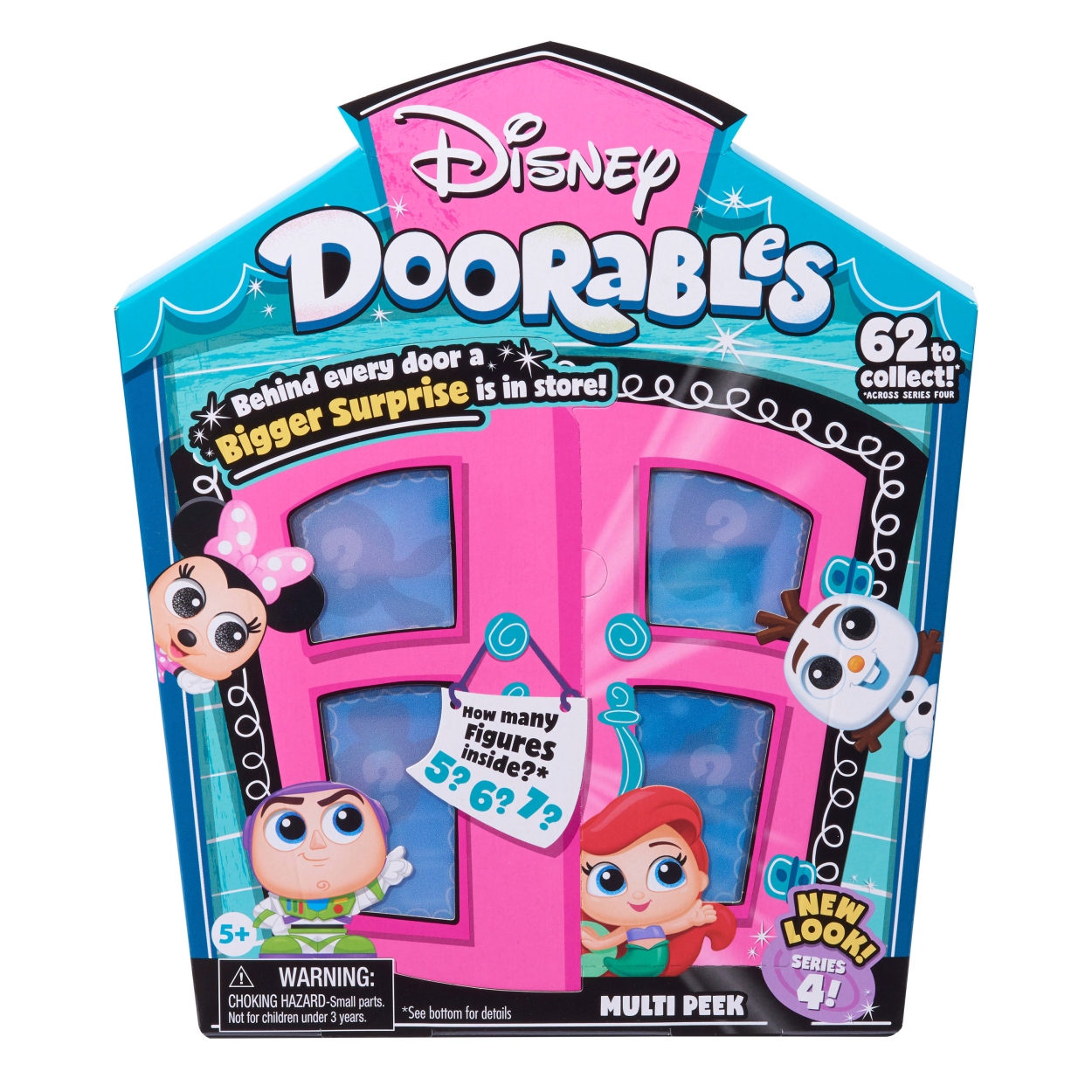 Disney Doorables Princess Stitch Villain Blind Box Toy Open Door