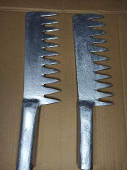 Dao Chặt Nước Đá, Dao Lưỡi Cưa, Dao Cắt Đá siêu Bén Làm từ thép