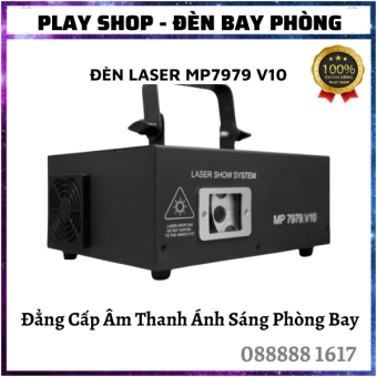 Đèn Laser Bay Phòng MP7979 V10 Chiếu Hình Cảnh Con Vịt 3D Siêu Ảo