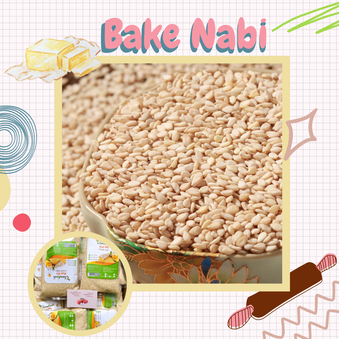 Mè trắng Classy foods -Nguyên liệu làm bánh trung thu