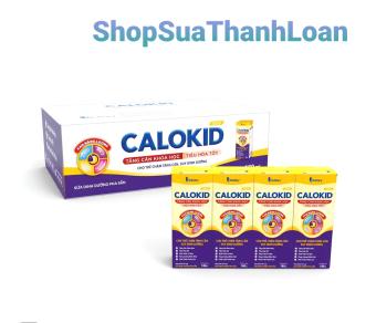 Thùng 48 Hộp Sữa Bột Pha Sẵn CALOKID GOLD 180ml.