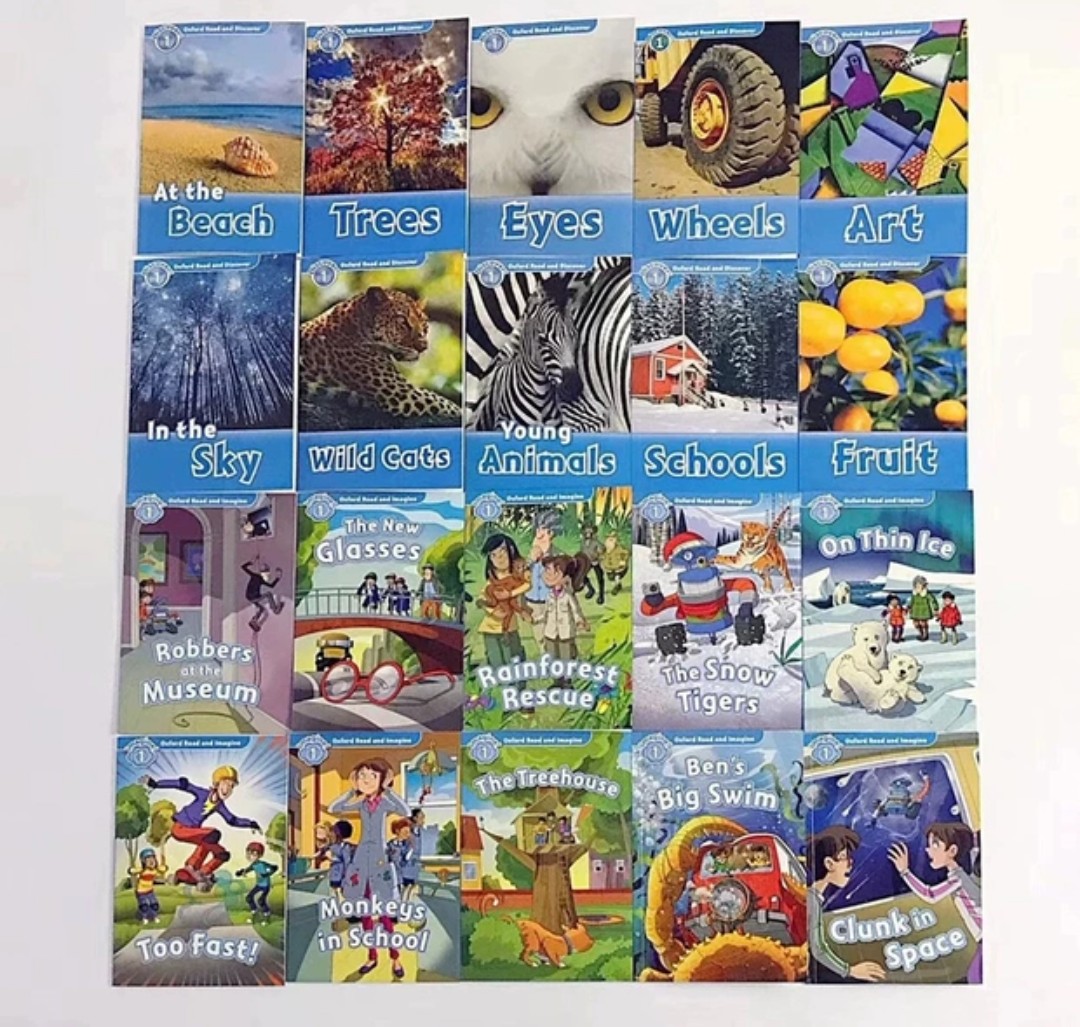 Read and Discover 20冊セット 科学 英語 絵本 Oxford Oxford Reading