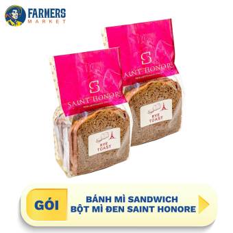 Bánh mì sandwich bột mì đen Saint Honore
