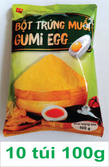 LỐC [10 TÚI X 100g] BỘT TRỨNG MUỐI LẮC [VN] TOMATO T&P Gumi Egg Salted Taste Powder (ttp-hk)
