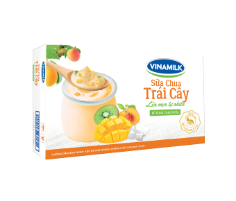 Thùng 48 hộp Sữa chua ăn Vinamilk Trái Cây - 100g