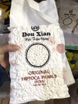 Trân Châu Đậu Tiên - Hàng Huy - Bịch 3kg - Bạch Ngọc