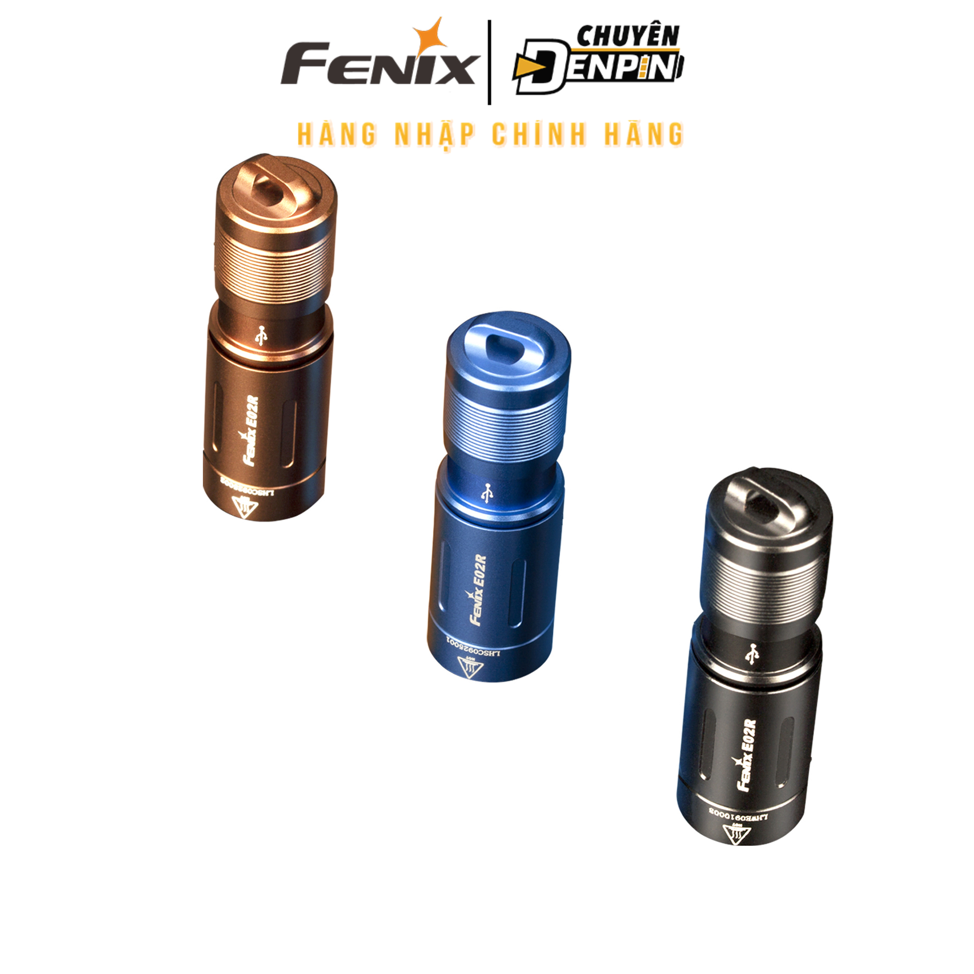 Đèn pin fenix e02r