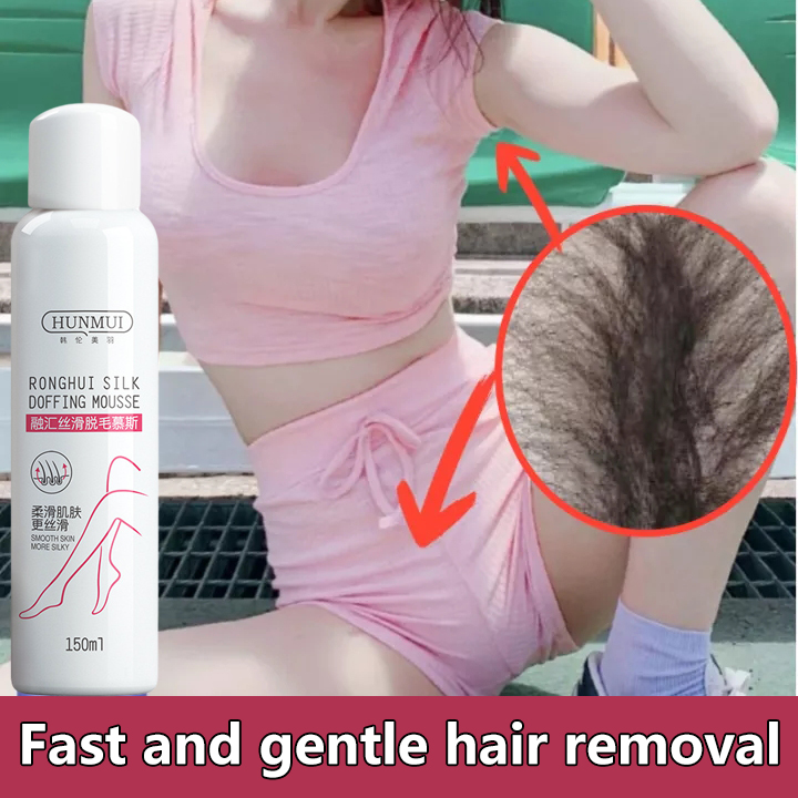 Gambar ?Special Price?Body Hair Removal Spray 150ml Quick and painless hair removal  mild and not irritating Suitable for arms, thighs, underarms, private parts No residue after hair removal