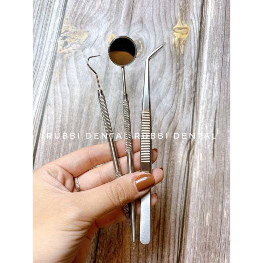 Dụng cụ khám răng 4 chi tiết dùng trong nha khoa