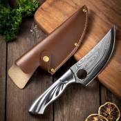 Boning Knife Fish Chef Meat Cleaver Slicing Chopping Cooking Butcher Knife Stainless Steel Hunting Knife