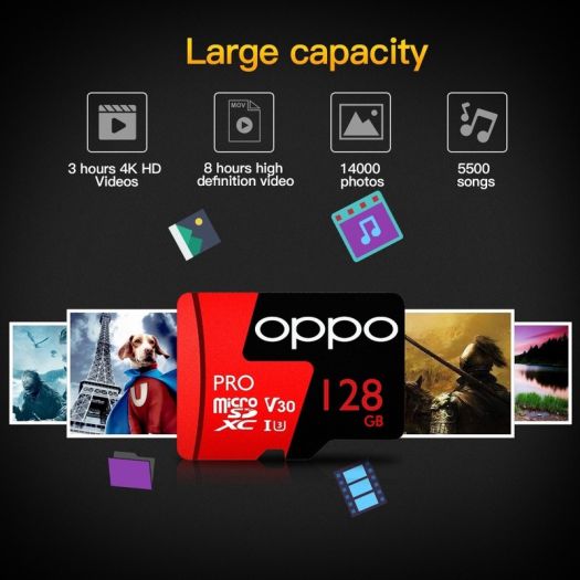 ♥Thanh Toán Khi Nhận Hàng + Hàng Có Sẵn Thẻ Nhớ OPPO Pro Chính Hãng 100% Thẻ Micro SD Thẻ TF SDHC / SDXC U3 V30 1TB 512GB 256GB 128GB