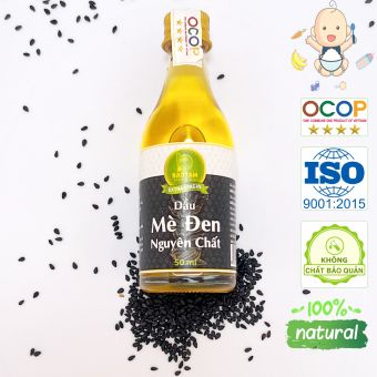 Dầu Mè đen ăn dặm cao cấp cho bé - Bảo Tâm - 50ml