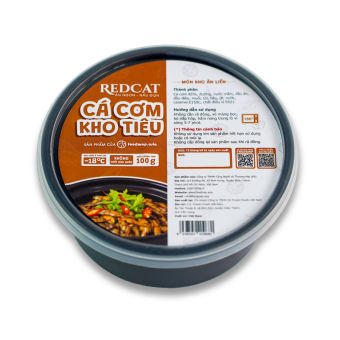 Cá Cơm Kho Tiêu - RedCat - Hộp 100g