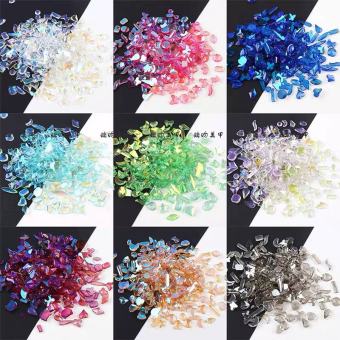 Set đá khối chân bằng Nail, đá đính móng Nail bịch 100 viên