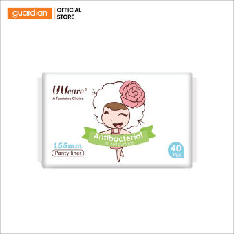 Băng Vệ Sinh UUcare Young Girl Kháng Khuẩn Hàng Ngày 15.5cm (40 Miếng)