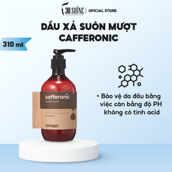 Dầu Xả Giúp Mượt Tóc Cafferonic - SNP Prep Cafferonic Hair Treatment 310ml 30Shine Phân Phối Chính Hãng