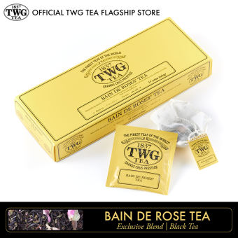 Trà TWG Tea - Bain De Roses Tea (2.5g x 15 túi lọc) | Trà Đen