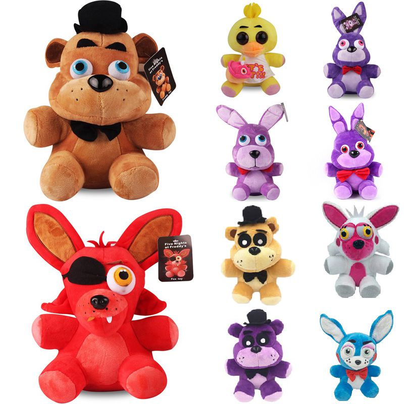 25cm Golden Freddy Foxy, Bonnie Chica, Sister Location Fnaf Plush Shopee  Five Nights At Freddys FNAF From Pkjg012, $48.18