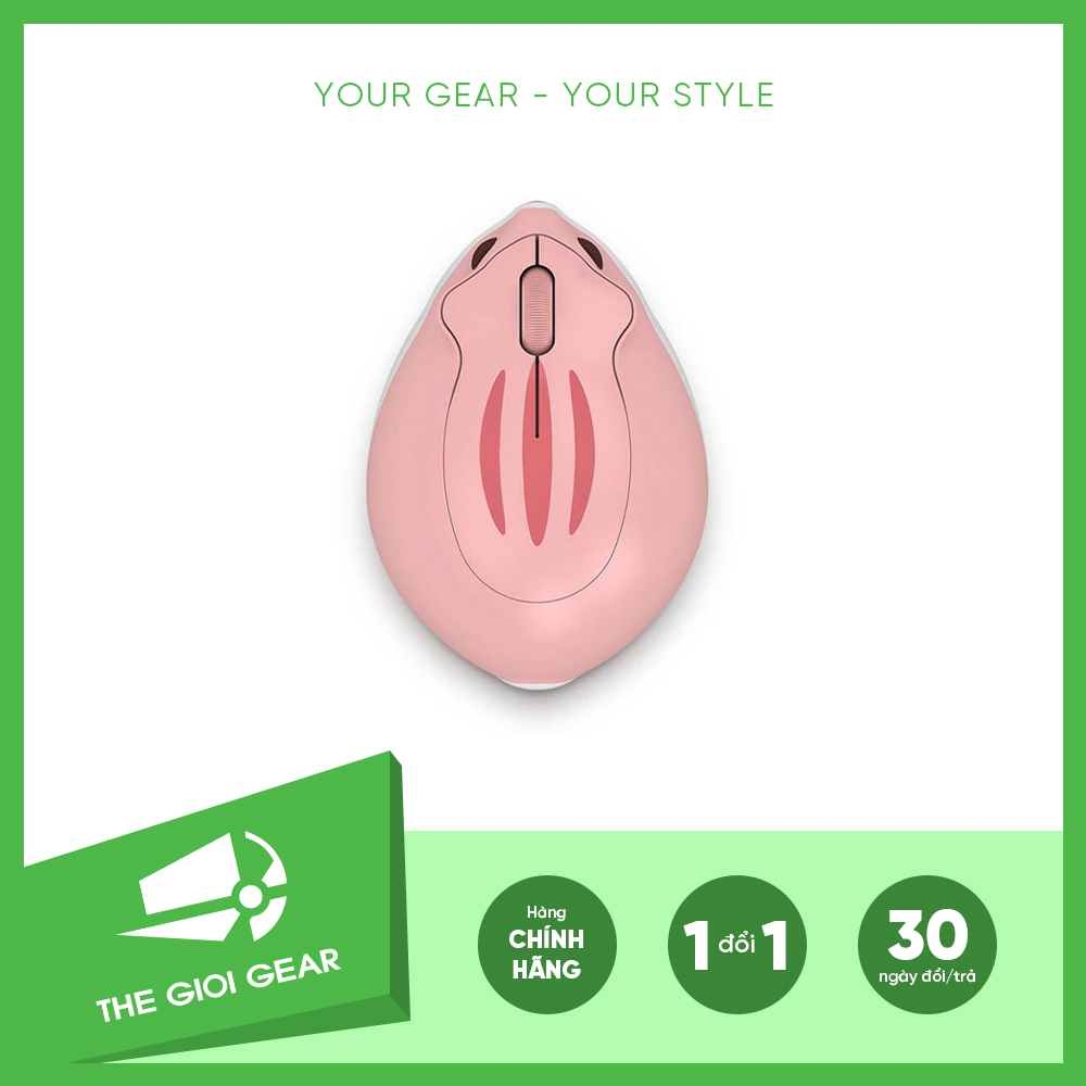 Chuột Không Dây Akko Hamster Plus Momo Hồng