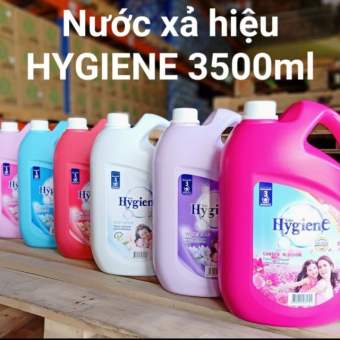 Nước Xả Vải Đậm Đặc Hygiene Green Natural Can 3500ml! Siêu Tiết Kiệm-hàng nhập chuẩn Thái
