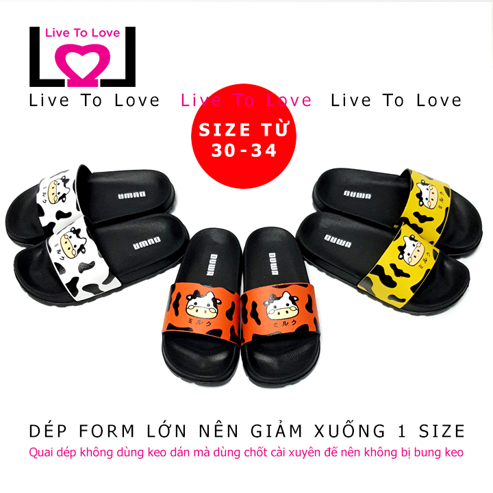 Dép trẻ em quai ngang siêu nhẹ duwa - hàng chính hãng - 1163te