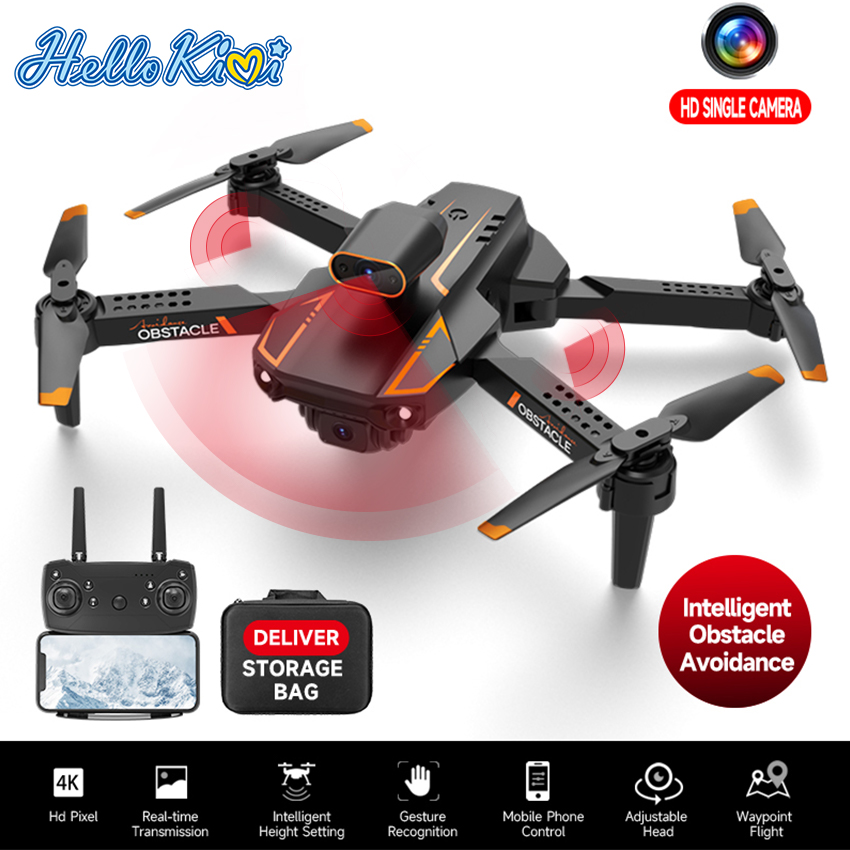 HelloKimi máy bay điều khiển từ xa giá rẻ máy bay phản lực điều khiển tu xa S91 4K HD Camera máy bay không người lái Góc Rộng Trên Không Độ Nét Cao Máy Bay Không Người Lái Chế Độ Giữ Chiều Cao Máy Bay Bốn Trục Cao Gấp Gọn Chụp Ảnh Trực Tiếp Truyền
