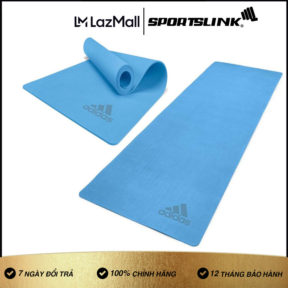 Thảm tập yoga Pilates Adidas 5mm - chống trượt tốt giúp tăng độ vững cho các tư thế khó