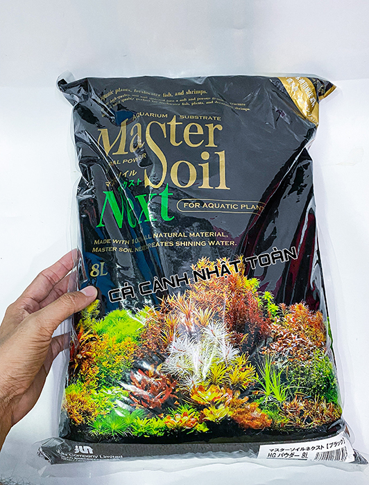 "hoàn tiền đến 10%" phân nền thủy sinh nhật bản cao cấp master soil túi đủ 7kg