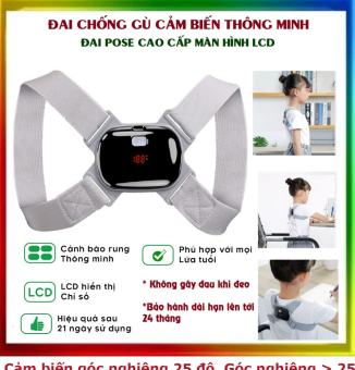 Đai chống gù lưng thông minh Smart Pose thế hệ mới Đai Chống Gù Lưng Nhật Bản Cao Cấp Smart Pose Đai Chống Gù Lưng Trẻ Em Người Lớn Nhật Bản Smart Pose  Đai chống gù lưng smart pose nhật bản giảm giá đến 40%