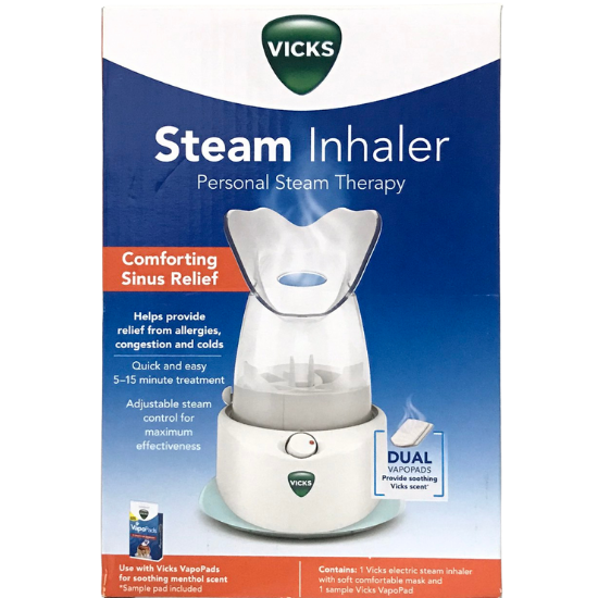 Vicks Personal Steam Therapy with Dual Scent Pad Technology